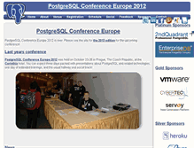 Tablet Screenshot of 2012.pgconf.eu